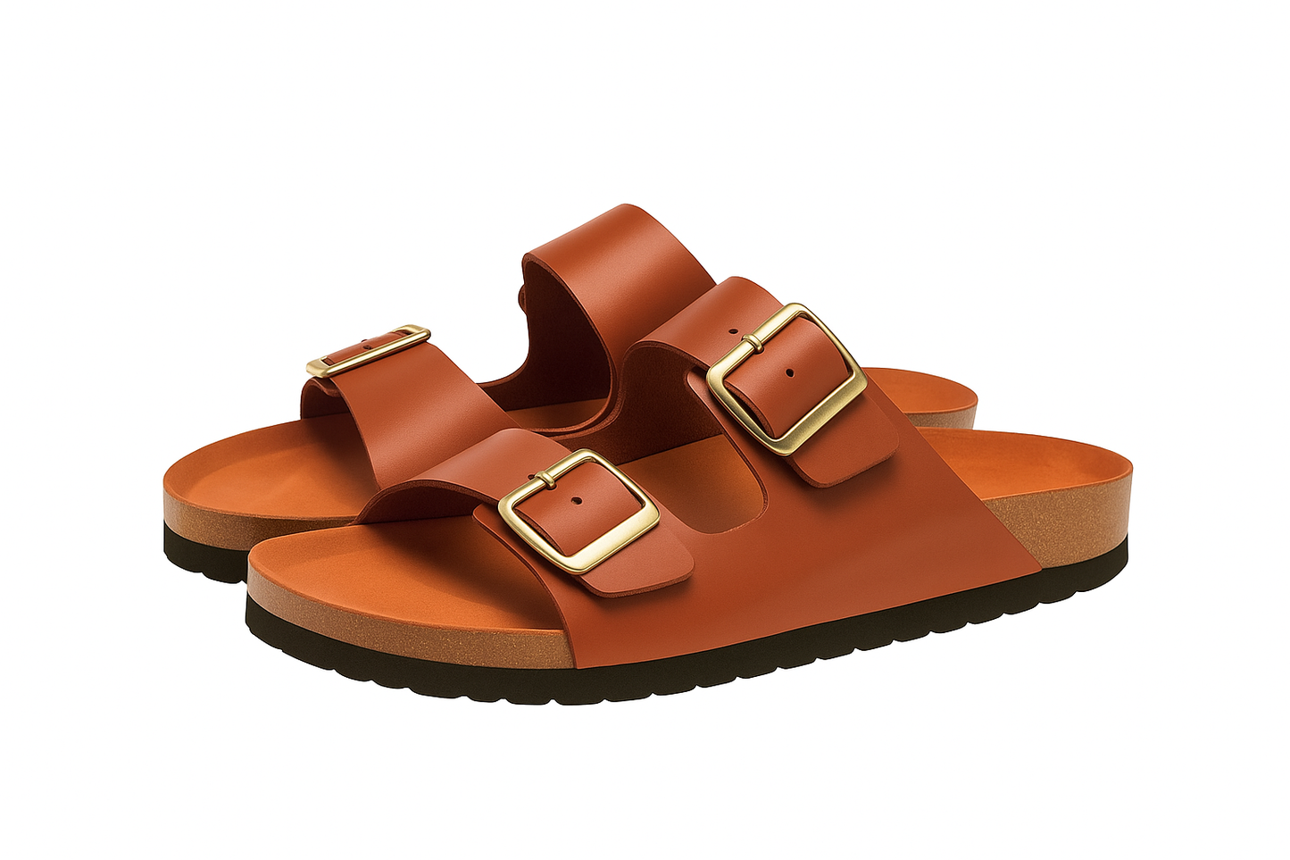 Sandalias Verano doble hebilla