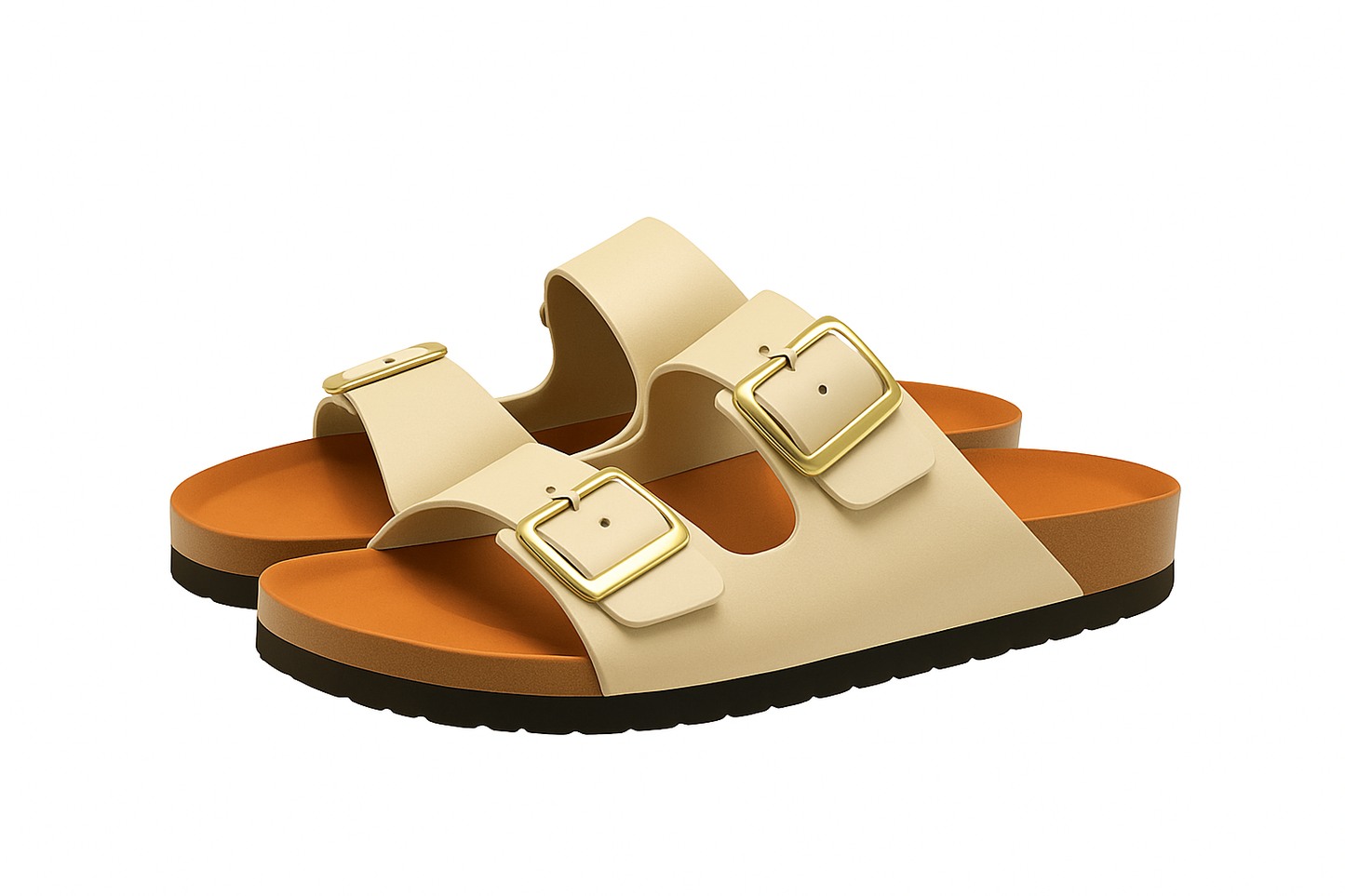 Sandalias Verano doble hebilla