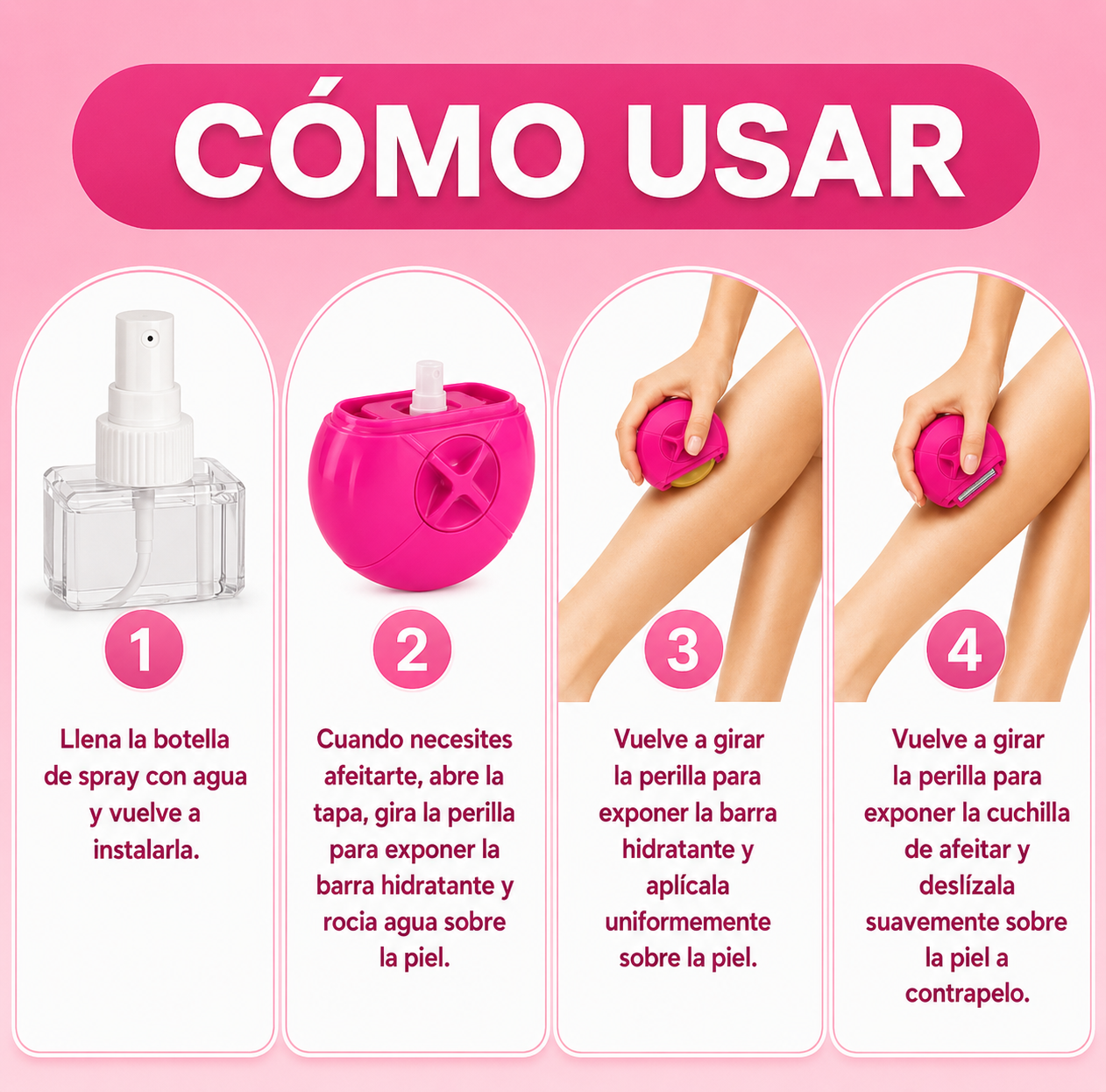 Rasuradora de bolso 3 en 1
