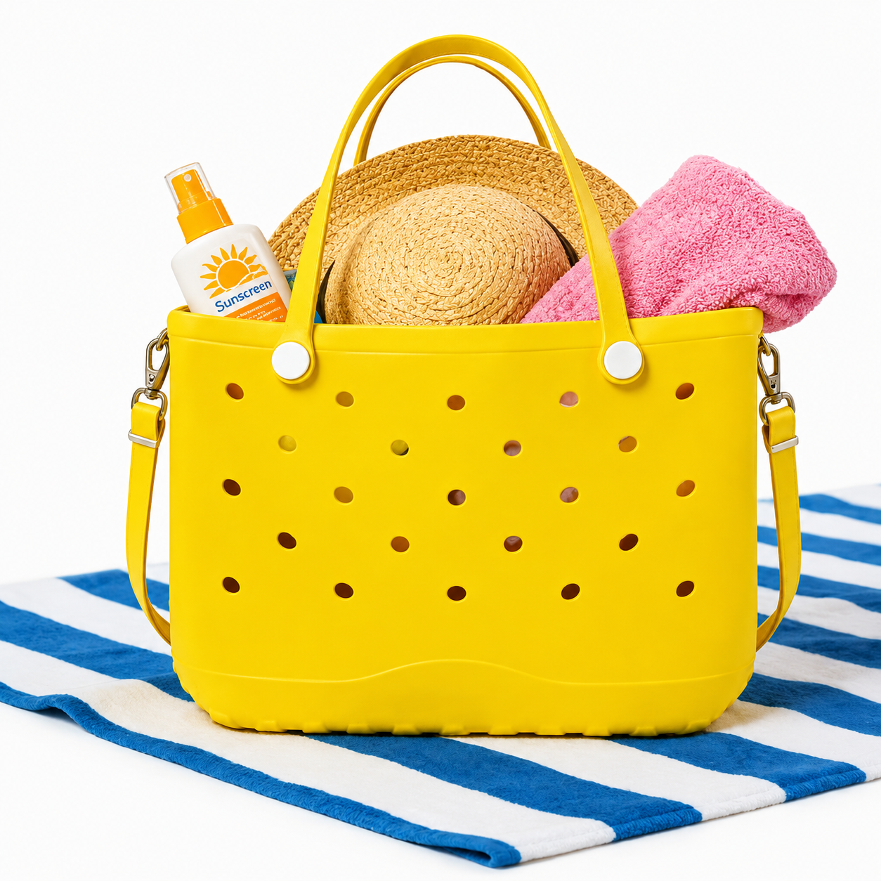Bolsa de playa con diseño ergonomico